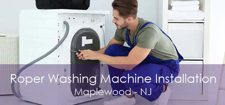 Roper Washing Machine Installation Maplewood - NJ