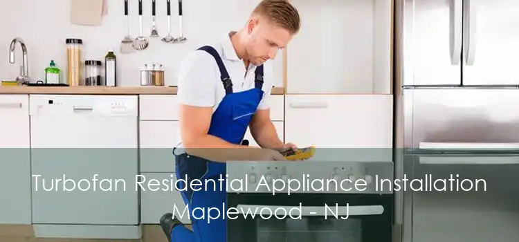 Turbofan Residential Appliance Installation Maplewood - NJ